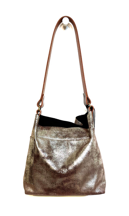 *NEW* Foxy Hobo Brown Platinum