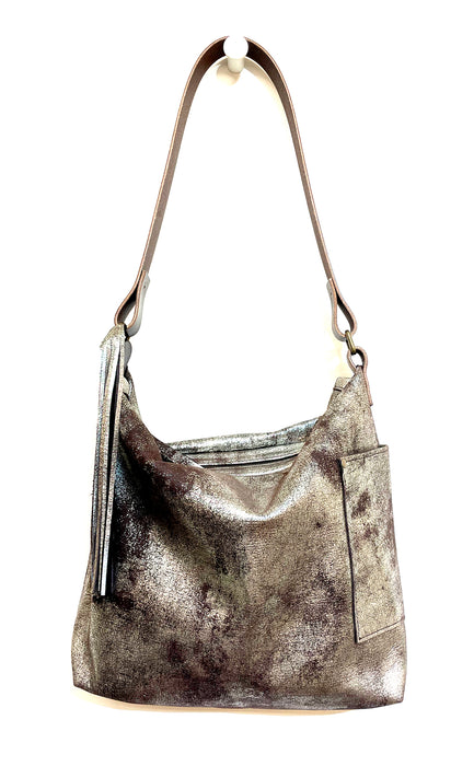 *NEW* Foxy Hobo Brown Platinum