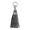 Fringe Tassel Key Chain Black Platinum - Lara B. Designs, Inc.